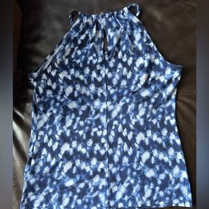Michael Kors Blue Tank Top